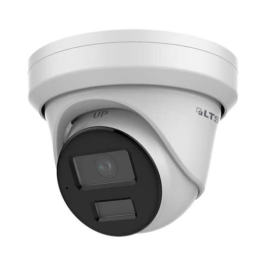 CMIP3C42WI-MDA, Platinum, IP, 4MP, Turret, 4mm, True WDR, Built-in Microphone, DC 12V/PoE, Color 24/7, MD 2.0 - Human and Vehicle Detection, Hybrid Illumination